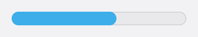 A bar filled to sixty percent